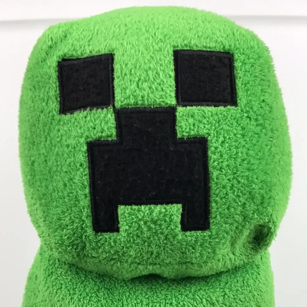 Minecraft Green Creeper Plush 14'' Mojang Jinx 2013 Stuffed Toy Collectible FLAW